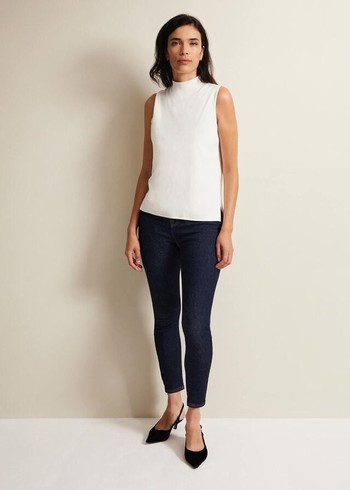 Phase Eight Jelena Super Comfort Skinny Trousers Indigo Canada | AEZWGQ-235